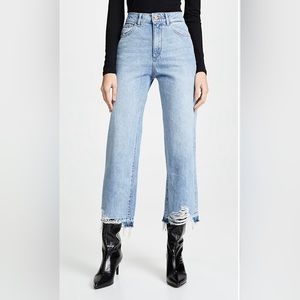 DL1961 Hepburn high rise wide leg jeans